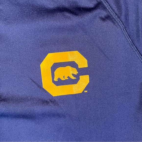 University of California Cal Berkeley Golden Bears Under Armour 1/4 Quarter Zip - Picture 2 of 4